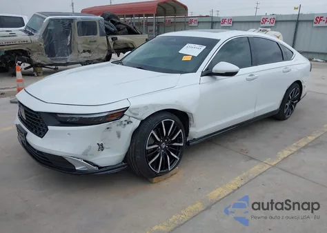 2024 Honda Accord Hybrid Touring из США, поврежденный, VIN 1HGCY2F84RA067787